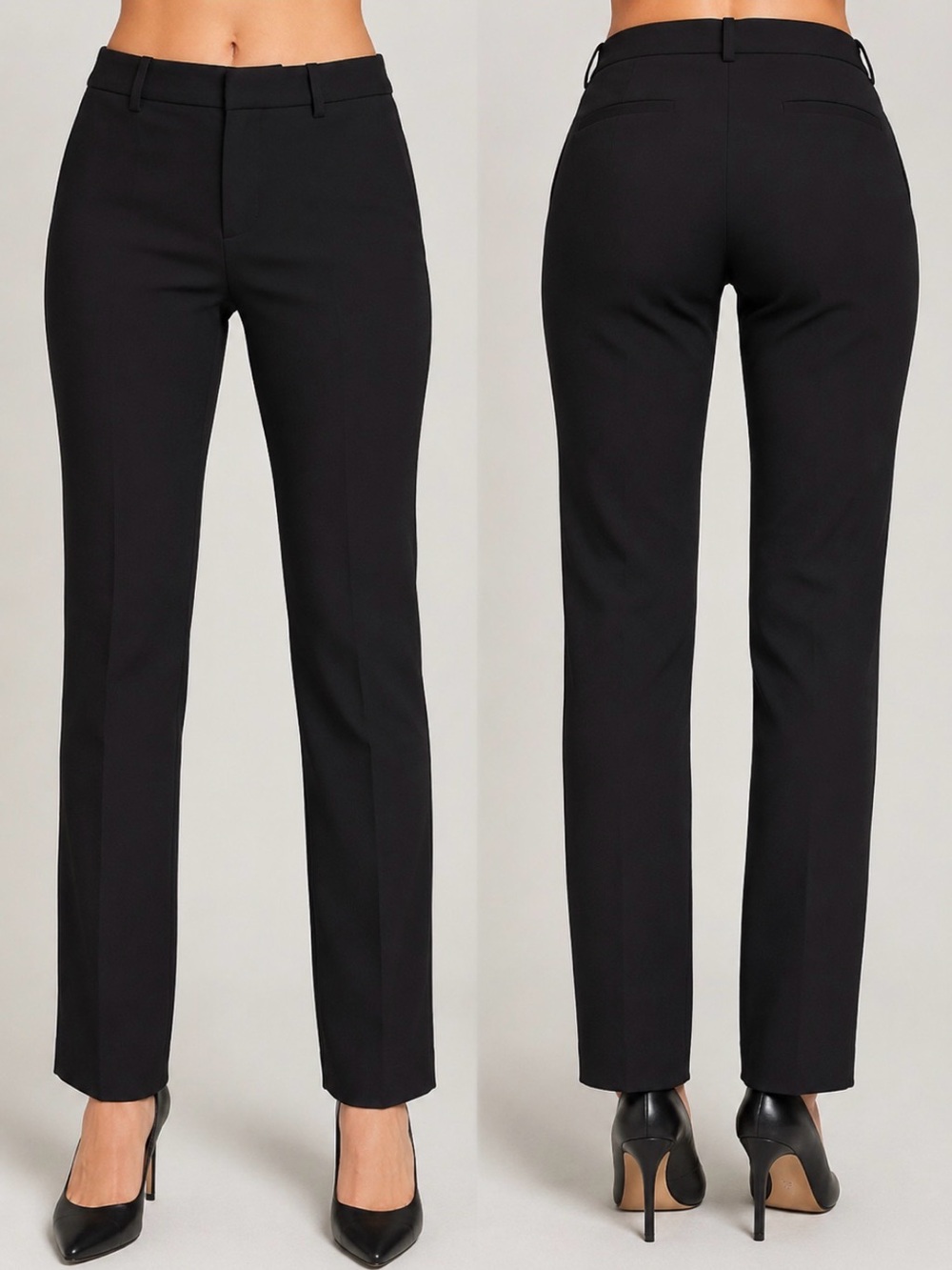 Express Black Dress Pants with Belt Loops